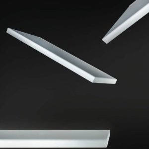 Светильник встраиваемый VT600x100x12LED 12W 24Vdc 4000°K (9010, Италия) — изображение 2