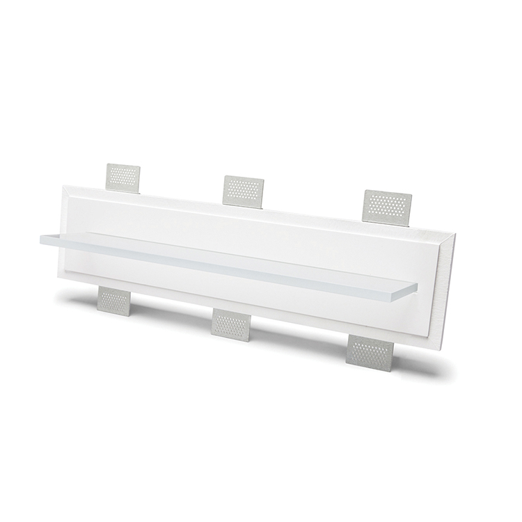 Светильник встраиваемый VT600x100x12LED 12W 24Vdc 4000°K (9010, Италия)